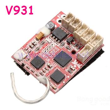 XK-K123 AS350 wltoys V931 helicopter parts receiver PCB board (Wltoys V931) - Click Image to Close